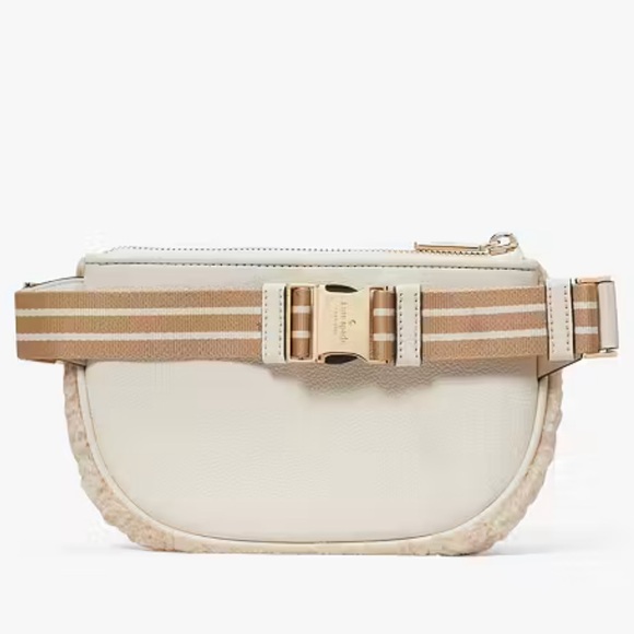 NEW Kate Spade Rosie Fur Belt Bag Purse Cream Sherpa
Crossbody - Picture 5 of 16